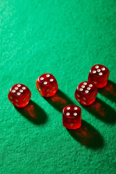 Baccarat result showing player and banker totals